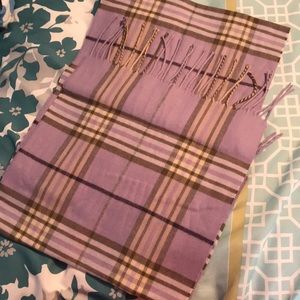 Plaid scarf